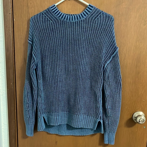 American Eagle Acid Wash Long Weekend Sweater size XS - Picture 7 of 7